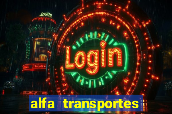 alfa transportes novo hamburgo