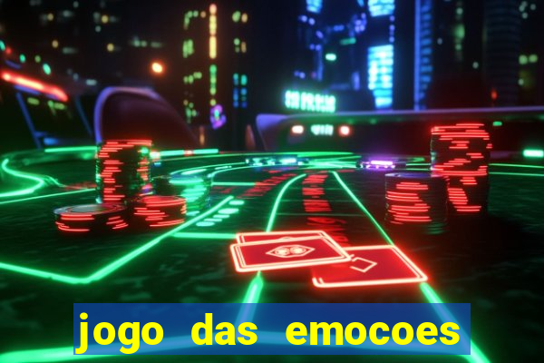 jogo das emocoes para imprimir