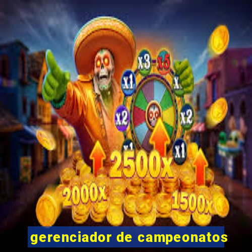 gerenciador de campeonatos