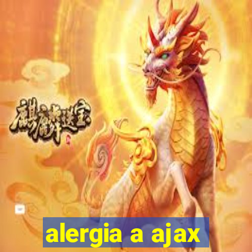 alergia a ajax