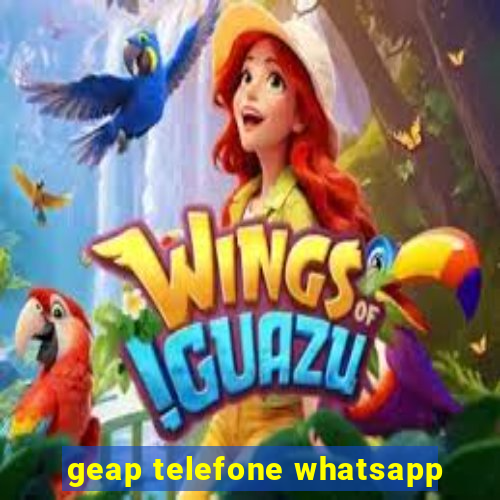 geap telefone whatsapp