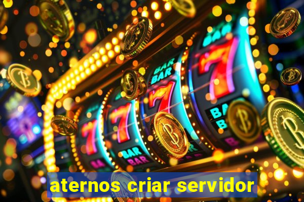 aternos criar servidor