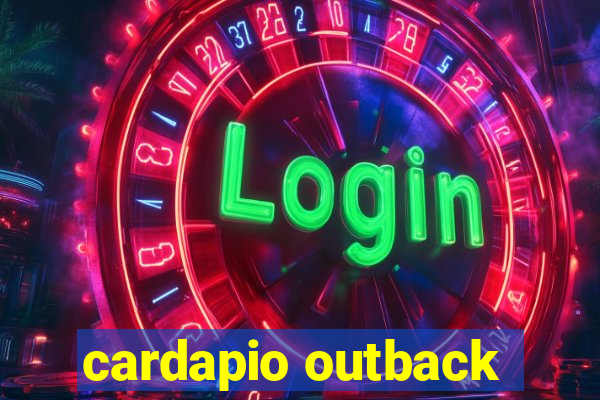 cardapio outback