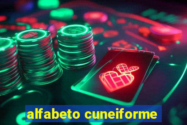 alfabeto cuneiforme