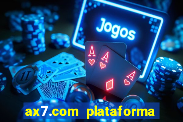 ax7.com plataforma de jogos